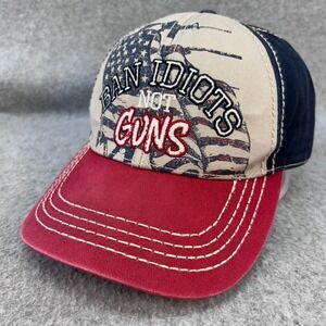 Ban Idiots Not Guns Mens Multi Buck Wear Hat 2nd Amendment Flag OSFM
